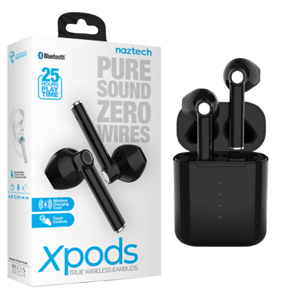 Naztech Xpods Pro True Wireless Earbuds with Charging Case