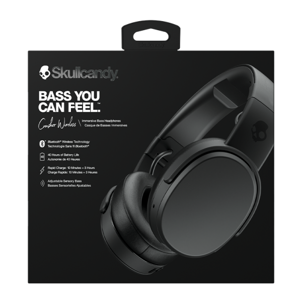 Skullcandy Crusher Wireless Immersive Bass Headphones - Black Skullcandy Crusher Wireless Immersive Bass Headphones - Black