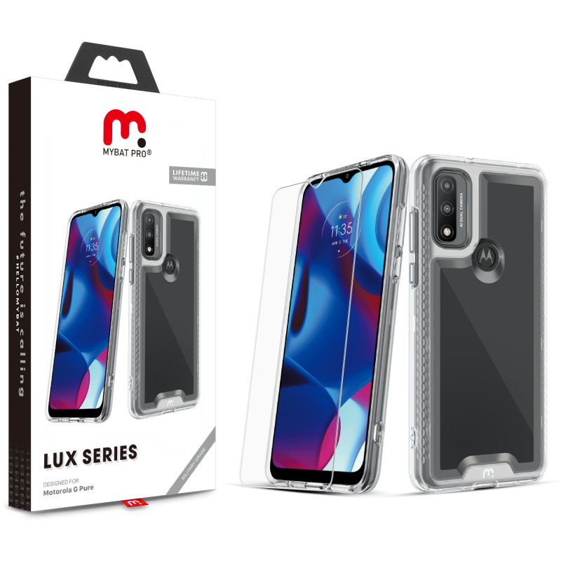 MyBat Pro Lux Series Case for Motorola Moto G Pure - Clear for Motorola Moto G Pure MyBat Pro Lux Series Case for Motorola Moto G Pure - Clear for Motorola Moto G Pure