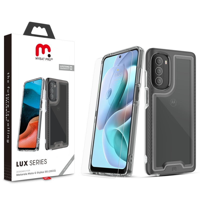 MyBat Pro Lux Series Case for Motorola Moto G Stylus 5G (2022) - Black for Motorola Moto G Stylus 5G (2022) MyBat Pro Lux Series Case for Motorola Moto G Stylus 5G (2022) - Black for Motorola Moto G Stylus 5G (2022)