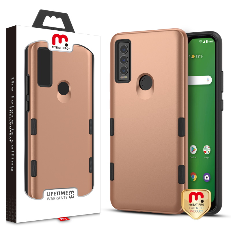 MyBat Pro TUFF Subs Series Case for Cricket Ovation 3 At&t Motivate Max - Rose Gold for At&t Motivate Max Cricket Ovation 3 MyBat Pro TUFF Subs Series Case for Cricket Ovation 3 At&t Motivate Max - Rose Gold for At&t Motivate Max Cricket Ovation 3