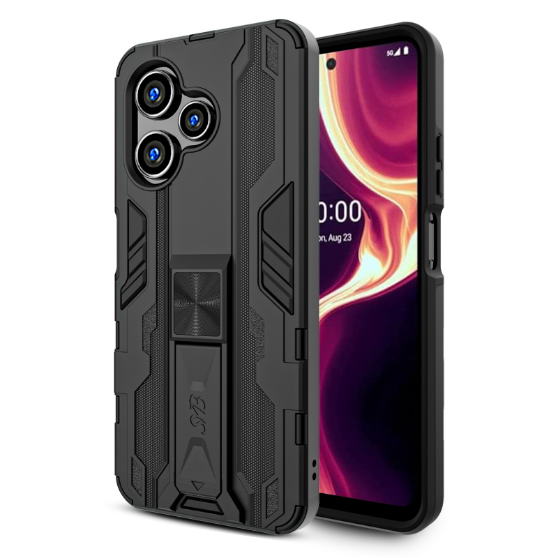 SYB Reflex Series Case w Kickstand for Boost Celero 5G Plus (2024) - Black for Boost Celero 5G Plus (2024) SYB Reflex Series Case w Kickstand for Boost Celero 5G Plus (2024) - Black for Boost Celero 5G Plus (2024)