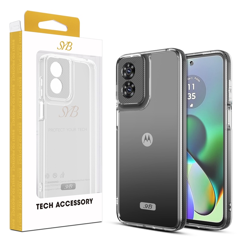 SYB Gummy Series Case for Motorola Moto G Play 4G (2024) - Clear for Motorola Moto G Play 4G (2024) SYB Gummy Series Case for Motorola Moto G Play 4G (2024) - Clear for Motorola Moto G Play 4G (2024)