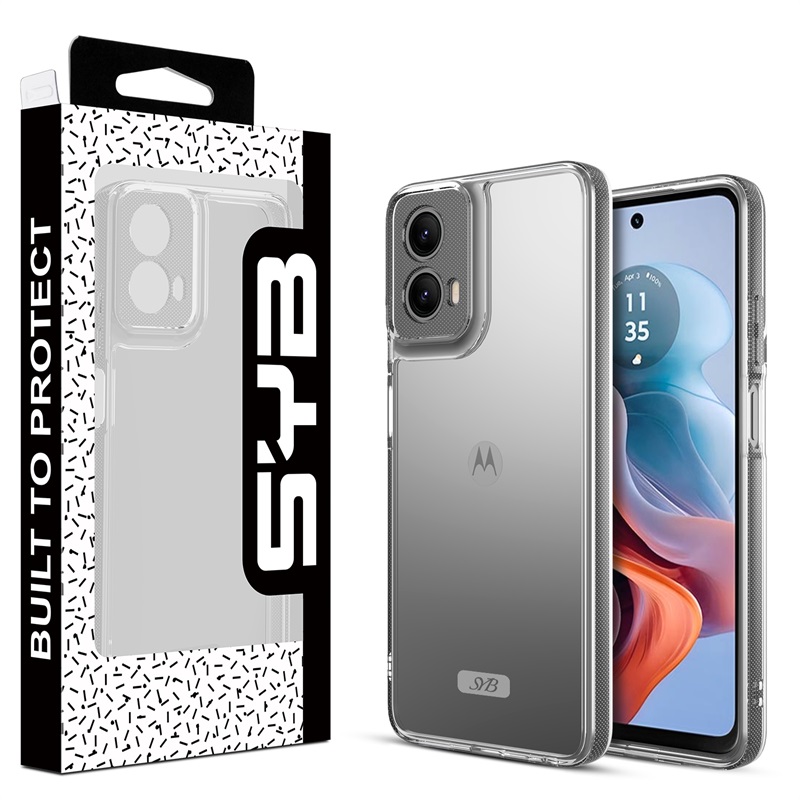 SYB Gummy Series Case for Motorola Moto G 5G (2024) - Clear for Motorola Moto G 5G (2024) SYB Gummy Series Case for Motorola Moto G 5G (2024) - Clear for Motorola Moto G 5G (2024)