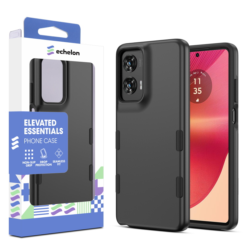 echelon Bravo Series Case for Motorola Moto G Stylus 5G (2024) - Black for Motorola Moto G Stylus 5G (2024) echelon Bravo Series Case for Motorola Moto G Stylus 5G (2024) - Black for Motorola Moto G Stylus 5G (2024)