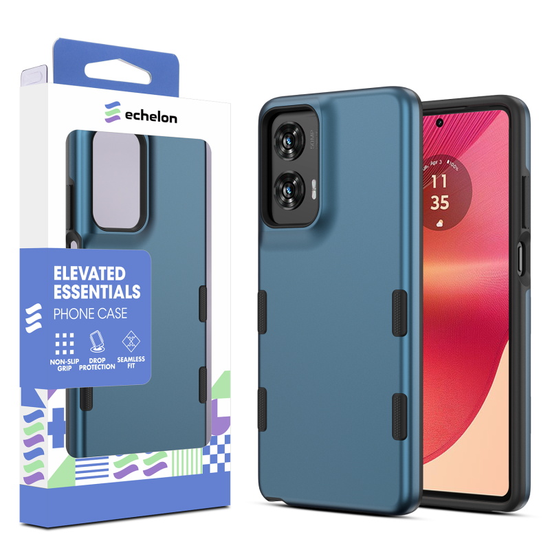echelon Bravo Series Case for Motorola Moto G Stylus 5G (2024) - Blue for Motorola Moto G Stylus 5G (2024) echelon Bravo Series Case for Motorola Moto G Stylus 5G (2024) - Blue for Motorola Moto G Stylus 5G (2024)