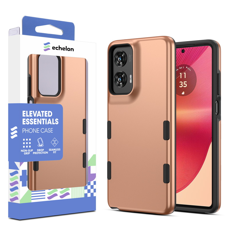 echelon Bravo Series Case for Motorola Moto G Stylus 5G (2024) - Rose Gold for Motorola Moto G Stylus 5G (2024) echelon Bravo Series Case for Motorola Moto G Stylus 5G (2024) - Rose Gold for Motorola Moto G Stylus 5G (2024)