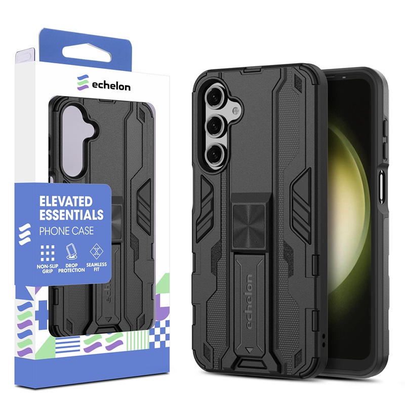 echelon Reflex Series Case w Kickstand for Samsung Galaxy A16 5G - Black for Samsung Galaxy A16 5G echelon Reflex Series Case w Kickstand for Samsung Galaxy A16 5G - Black for Samsung Galaxy A16 5G