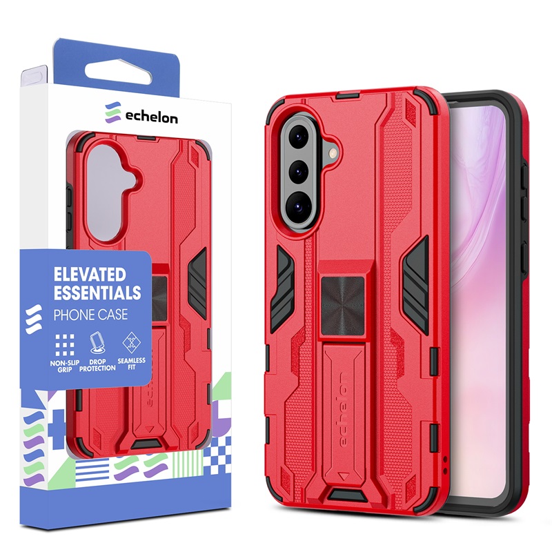 echelon Reflex Series Case w Kickstand for Samsung Galaxy A36 5G - Red for Samsung Galaxy A36 5G echelon Reflex Series Case w Kickstand for Samsung Galaxy A36 5G - Red for Samsung Galaxy A36 5G