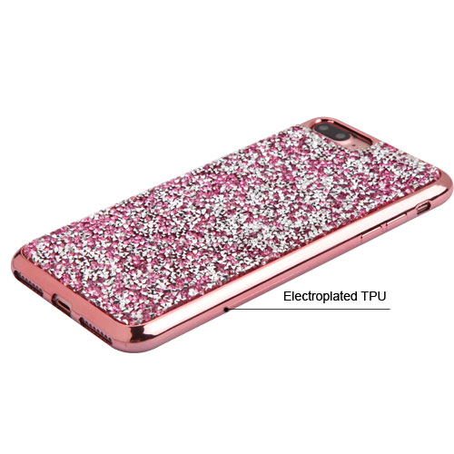Rose Gold Mini Crystals Rhinestones Desire Candy Skin Cover (with ...