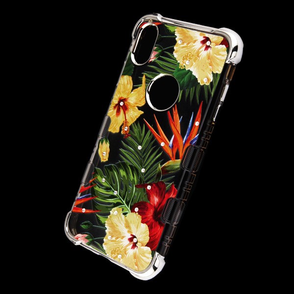 iPhone XS Max Silicone Case - Hibiscus - Apple