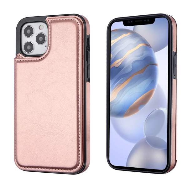 Airium Stow Wallet Case for Apple iPhone 12 (6.1) 12 Pro (6.1) - Rose Gold  for Apple iPhone 12 Pro (6.1) Apple iPhone 12 (6.1)