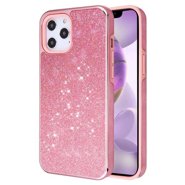 Iphone 13 Pro Max Pink / MyBat Encrusted Rhinestones Hybrid Case for Apple iPhone / And pink case for iphone 13 pro max