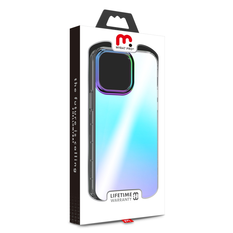 LV Neon Blue iPhone 14 Pro Max Flip Case