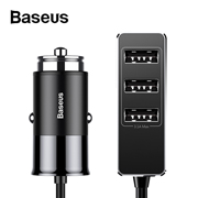 Baseus Enjoy Together Four Interfaces Output Patulous Car Charger 5.5A