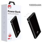 MyBat Pro 10000mAh Power Delivery Power Bank (18W) - Black 