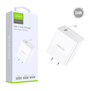 Airium USB-C Wall Charger (20w Power Delivery) - White
